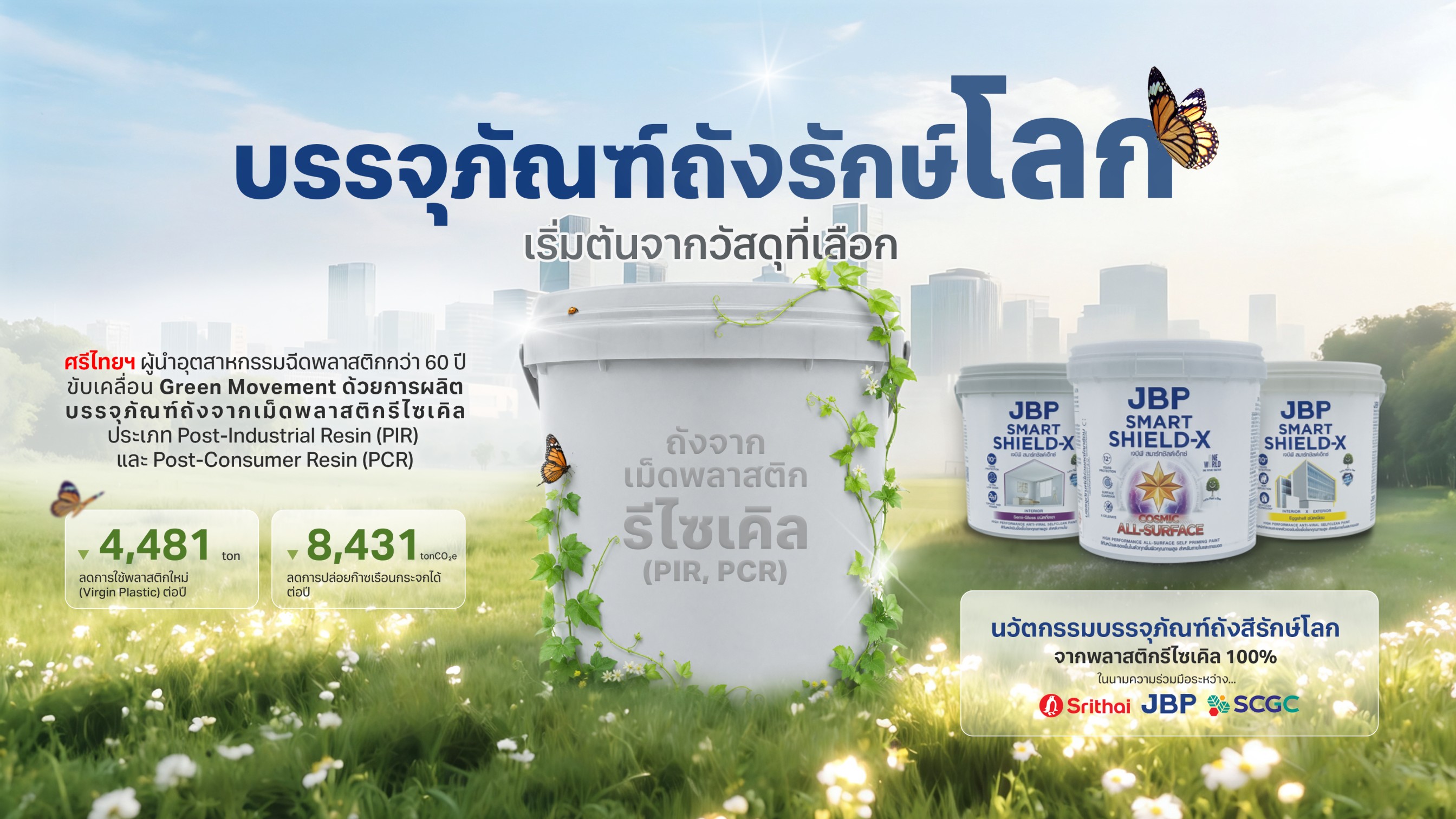 บรรจุภัณฑ์พลาสติกเพื่อความยั่งยืน