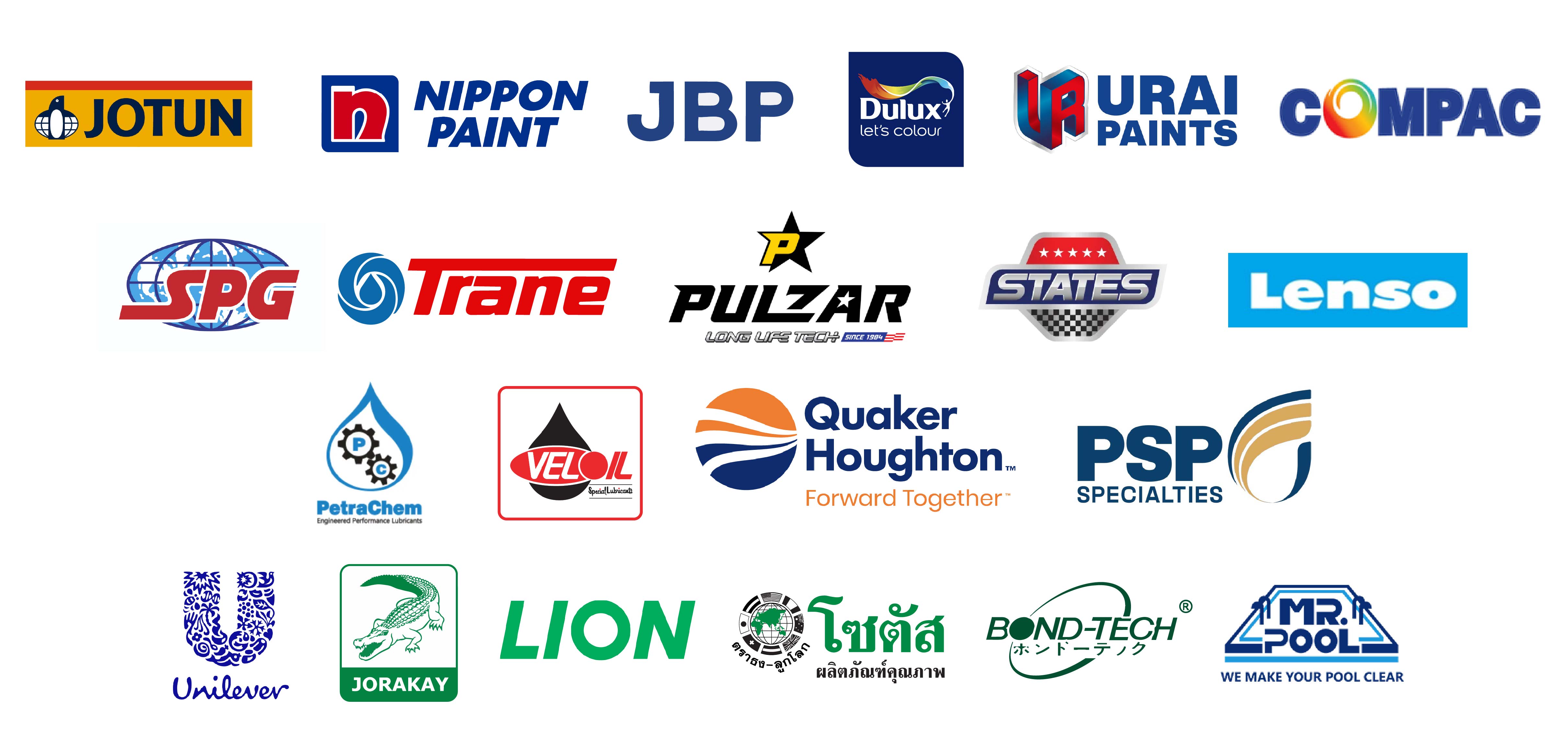 Our Customers Logo Wall